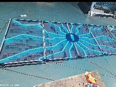 源头工厂直供 出口美国酒吧网红掌纹感应发光门